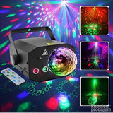 Disko kugla sa laserom i 3 režima u ritmu muzike