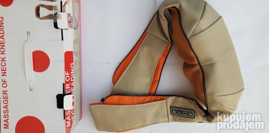 Shiatsu masažer za vrat i leđa 24W sa grejanjem – slika 2