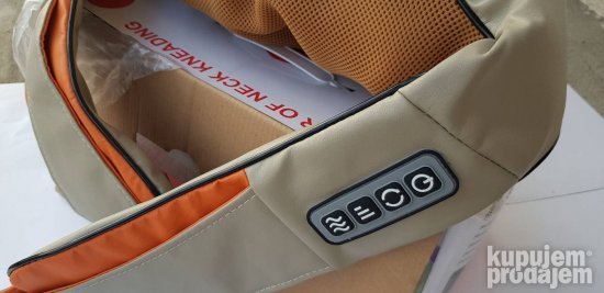 Shiatsu masažer za vrat i leđa 24W sa grejanjem – slika 4