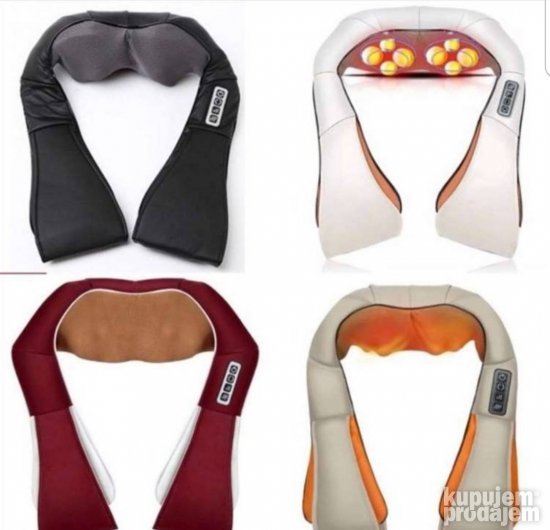 Shiatsu masažer za vrat i leđa 24W sa grejanjem – slika 6