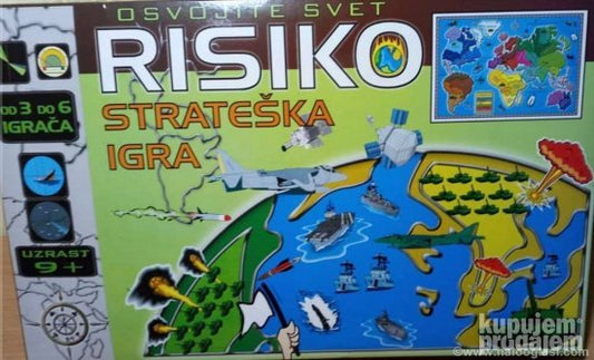 RIZIKO -Društvena igra riziko Riziko