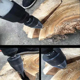Svrdlo za cepanje drva 32 mm sa 3 nastavka