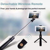 Tripod i selfi štap K07 do 70 cm sa Bluetooth okidačem