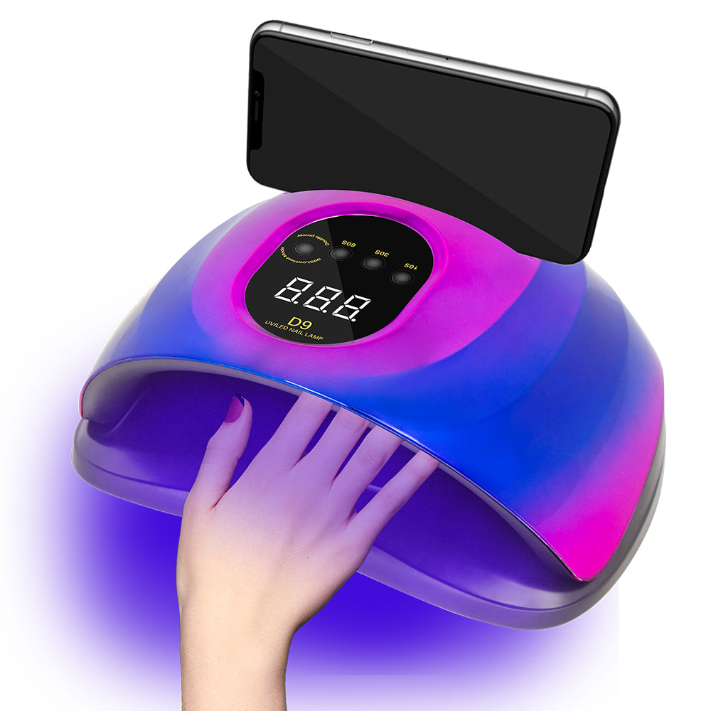 UV LED lampa za nokte 150 W sa držačem za telefon - slika 2