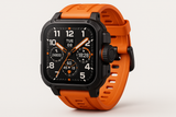 Pametni Sat - Crno-Narandžasti Sportski Smartwatch