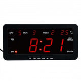 Veliki digitalni LED sat sa prikazom 12 i 24 sata