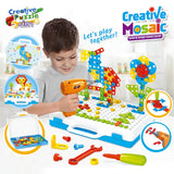 Dečiji kreativni set 4 u 1 sa alatom i materijalom