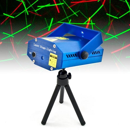 Crveno-zeleni laser projektor sa efektom zvezdanog neba