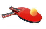 Set za stoni tenis: 4 reketa, 8 loptica i mreža