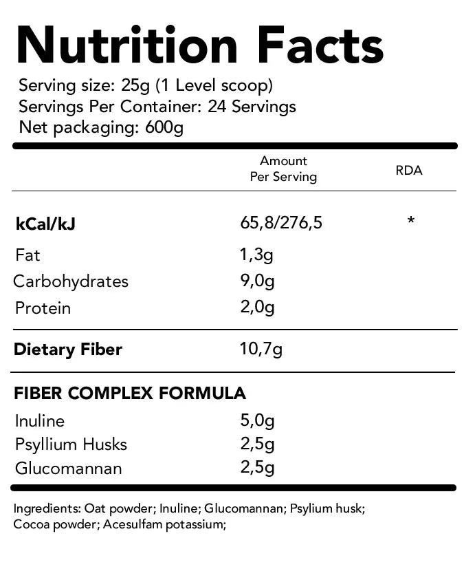 THE FIBER Digestina Vlakna 600g ?OKOLADA