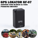 Mini GPS lokator GF-07 sa magnetom i praćenjem uživo