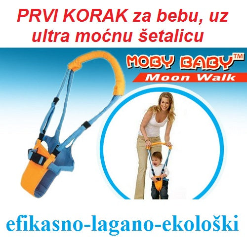 PRVI KORAK za bebu, uz ultra moćnu šetalicu