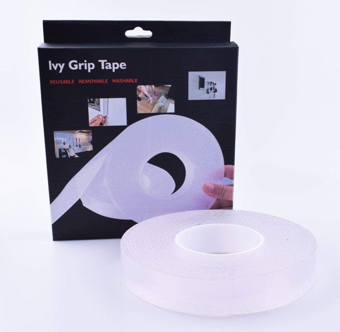 Ivy Grip nano dvostrana traka — periva i višekratna - slika 4