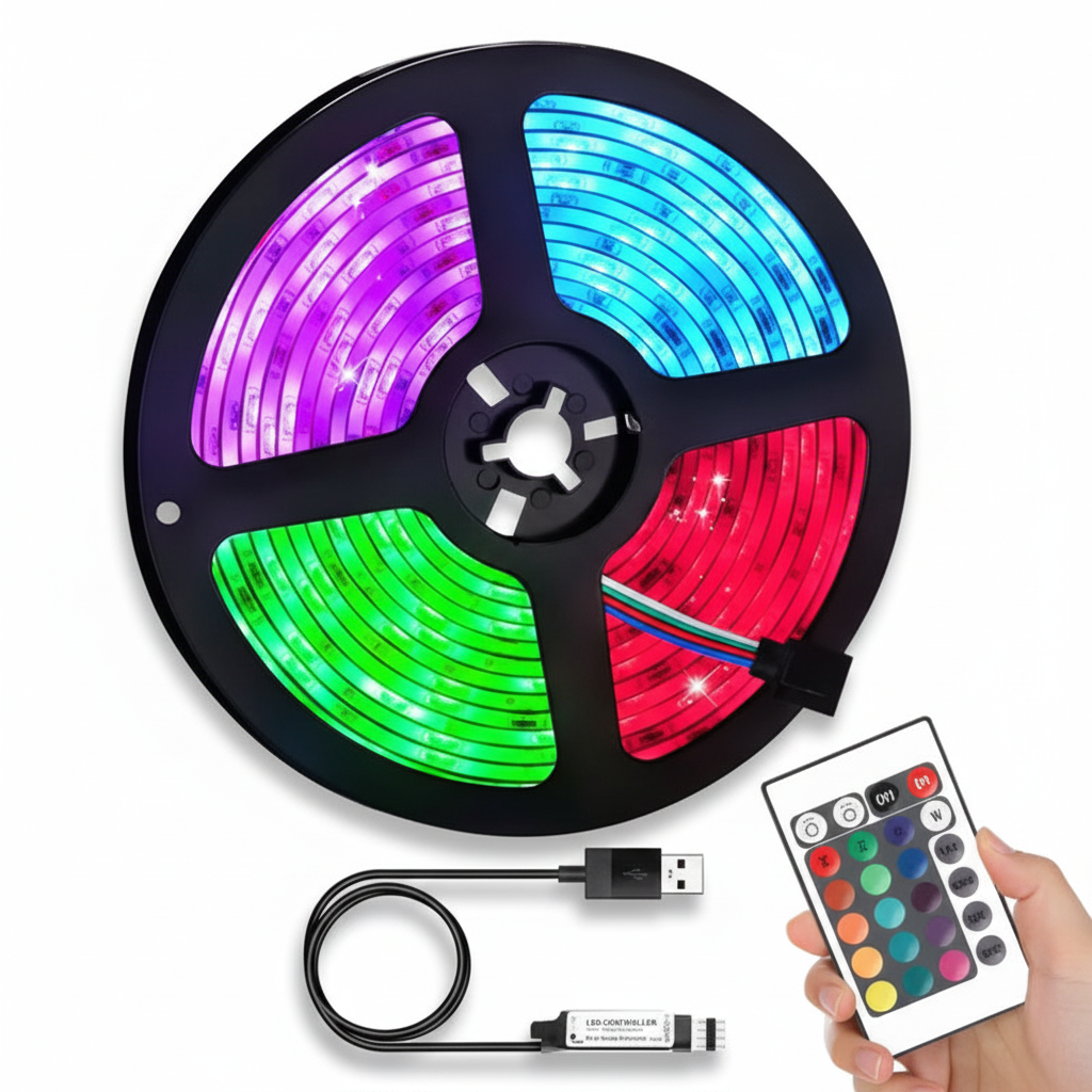 LED RGB traka USB 5m - originalno pakovanje
