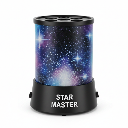Gizmos Star Master – projektor na beloj pozadini