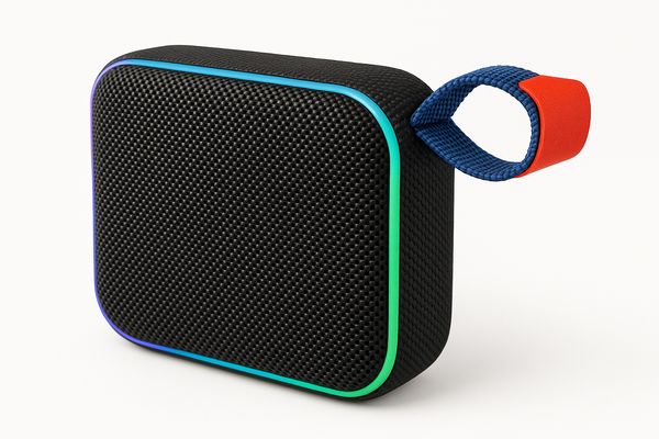 Grab and Go Bluetooth Zvučnik sa RGB Osvetljenjem - Portabilni Bežični Zvučnik