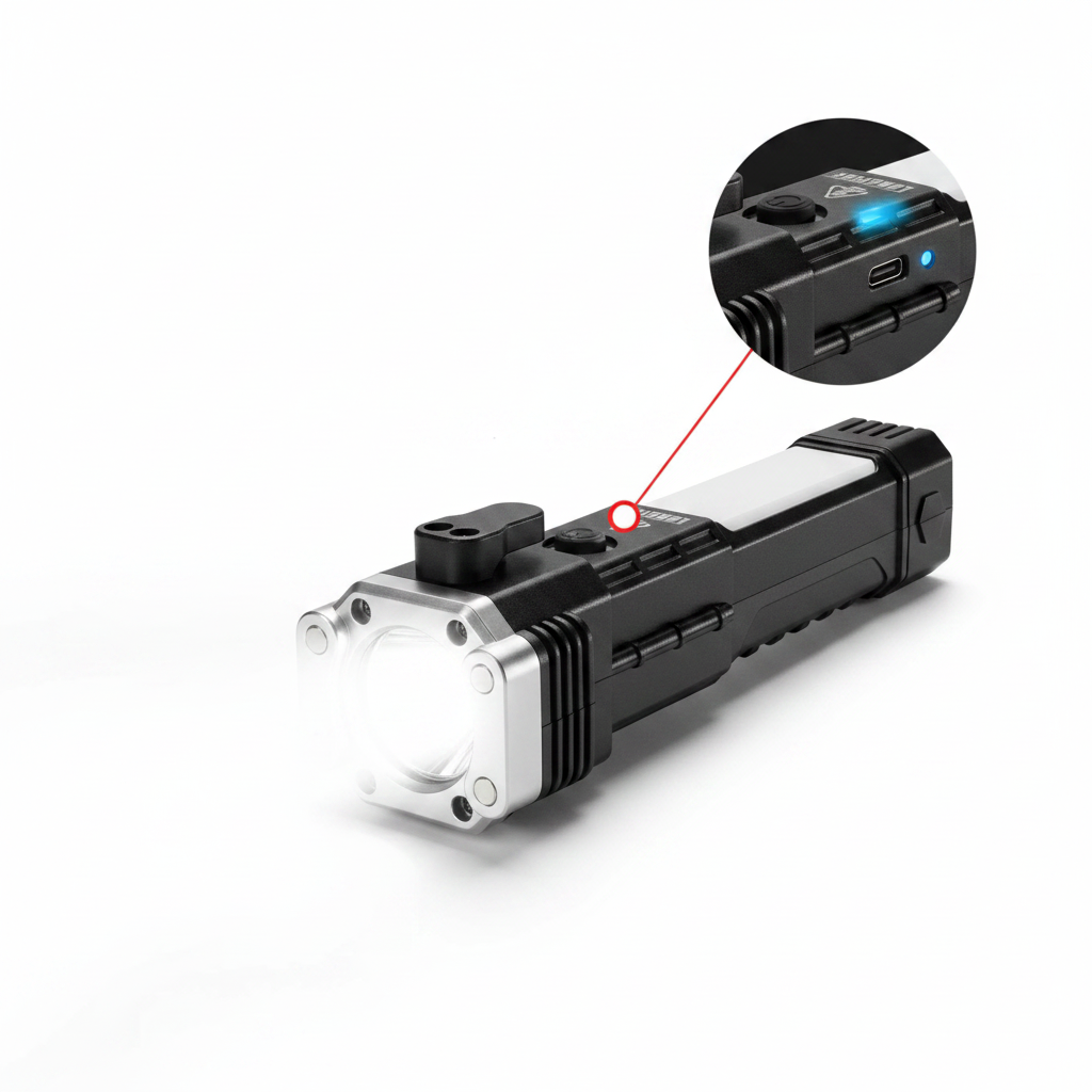 8u1 multifunkcionalna LED lampa - prodajna slika za Facebook