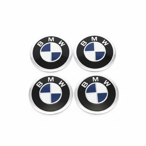 BMW Auto Nalepnice - Metal Series 4kom 56mm Nalepnice za Čepove Felni