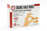 Udobni Flasteri Bang Hao Ning - 100 Sterilnih Različitih Veličina 1+1 gratis