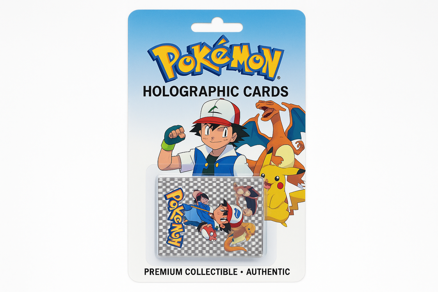 Pokemon Holografske Karte Šahovski Uzorak Pakovanje