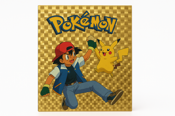 Pokemon Holografska Karta - Zlatna Edicija