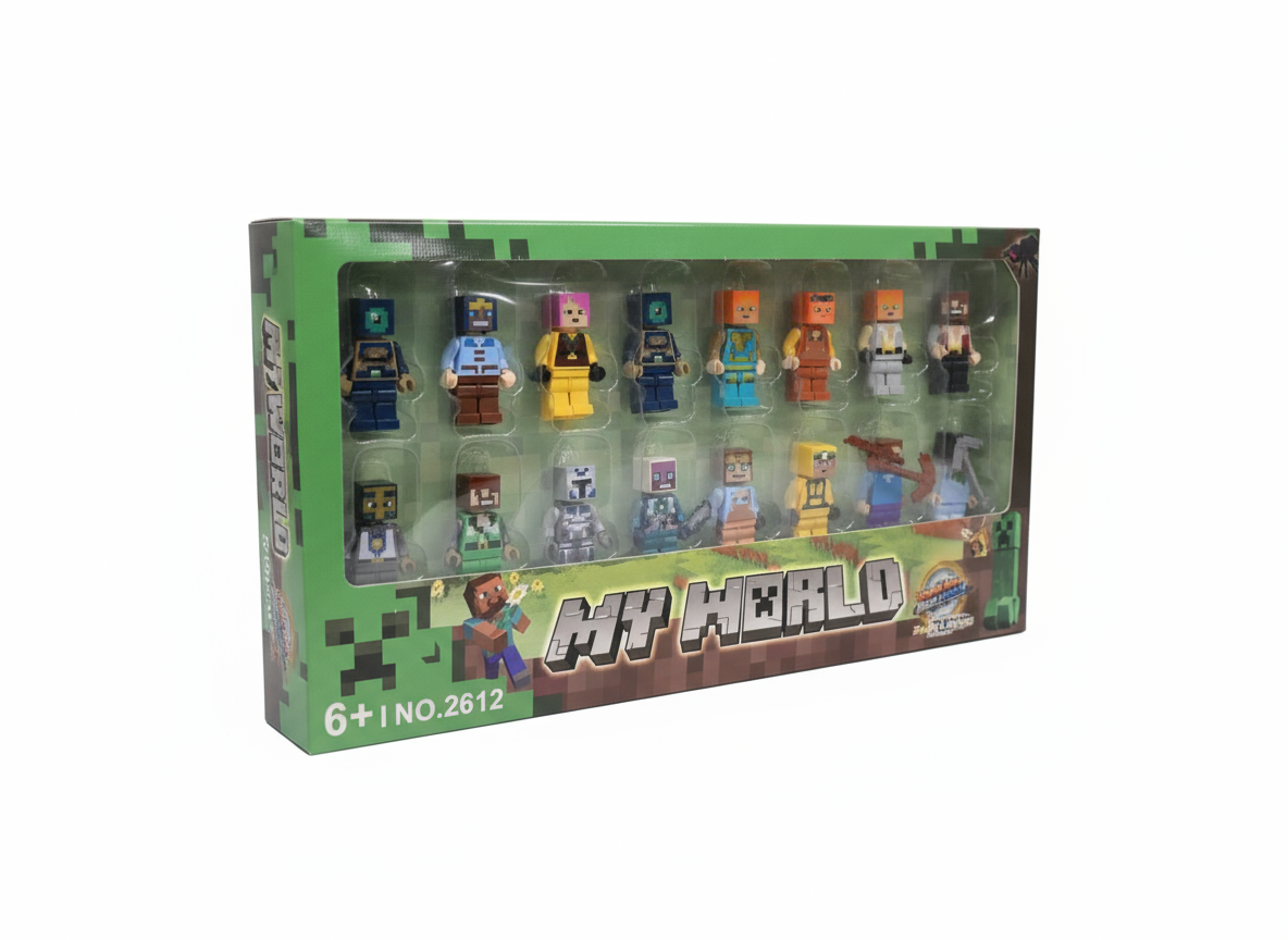 Set Figurica MY WORLD 16 komada - Blok Igracke Likovi
