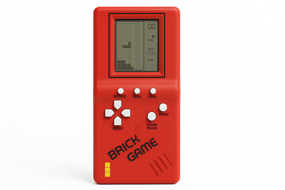 Brick Game konzola - Klasicna Tetris igra