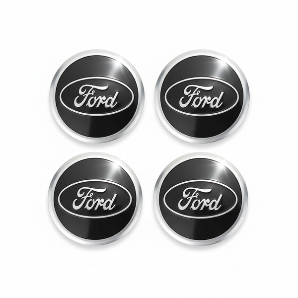 Ford Auto Nalepnice - Metal Series 4kom 56mm Nalepnice za Čepove Felni