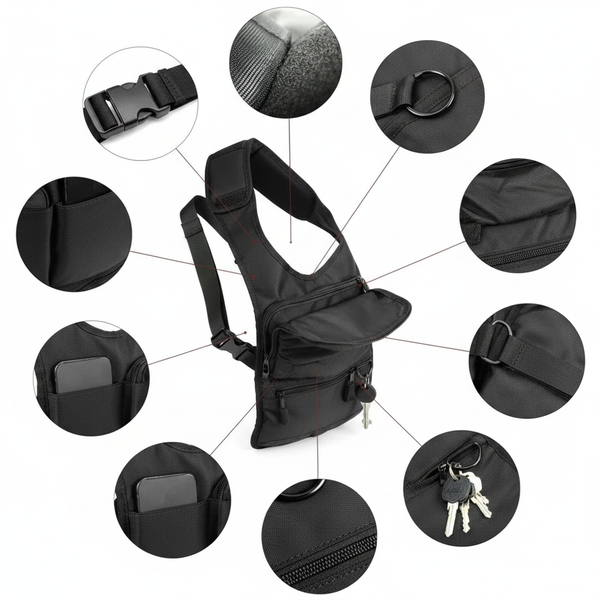 Taktička Skrivena Torba Ispod Ramena – Shoulder Holster Bag sa Više Džepova
