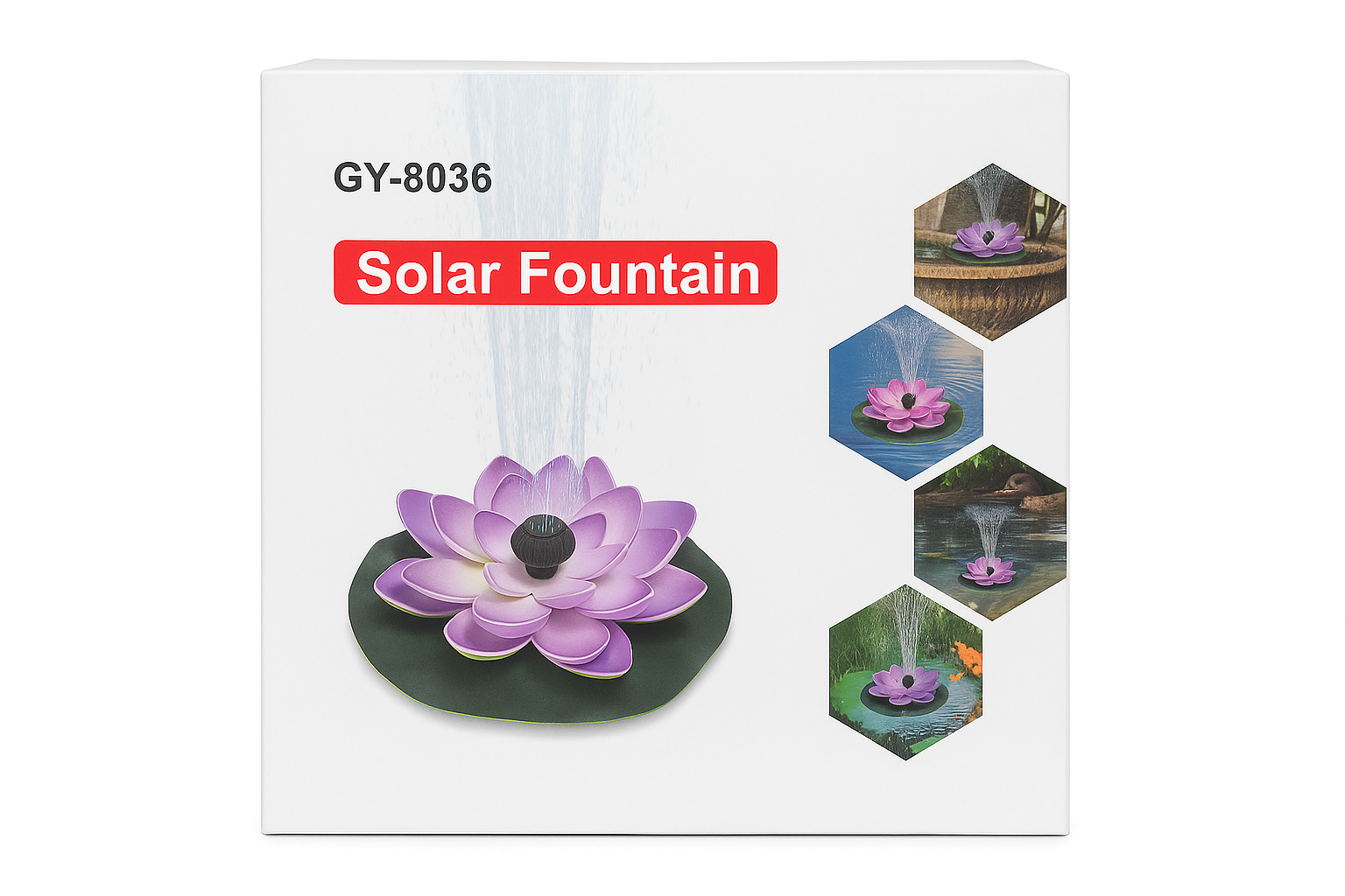 Solarna Fontana - Originalno Pakovanje