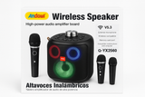 ANDOWL Q-YX2560 Wireless Speaker - Bežični Zvučnik sa 2 Mikrofona
