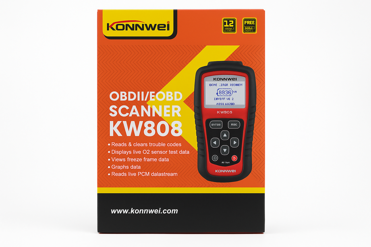 KONNWEI KW808 OBD2 Skener - Dijagnosticki Uredjaj za Automobile
