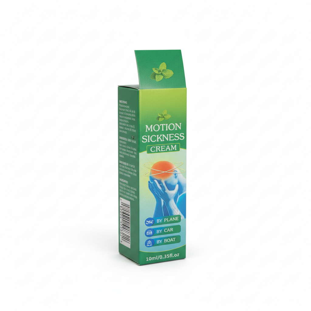 Motion sickness cream za avion auto brod