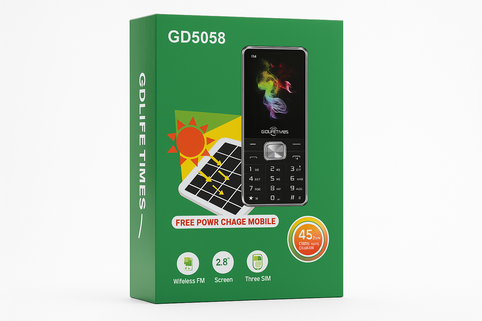 GDLIFE TIMES GD5058 sa pakovanjem