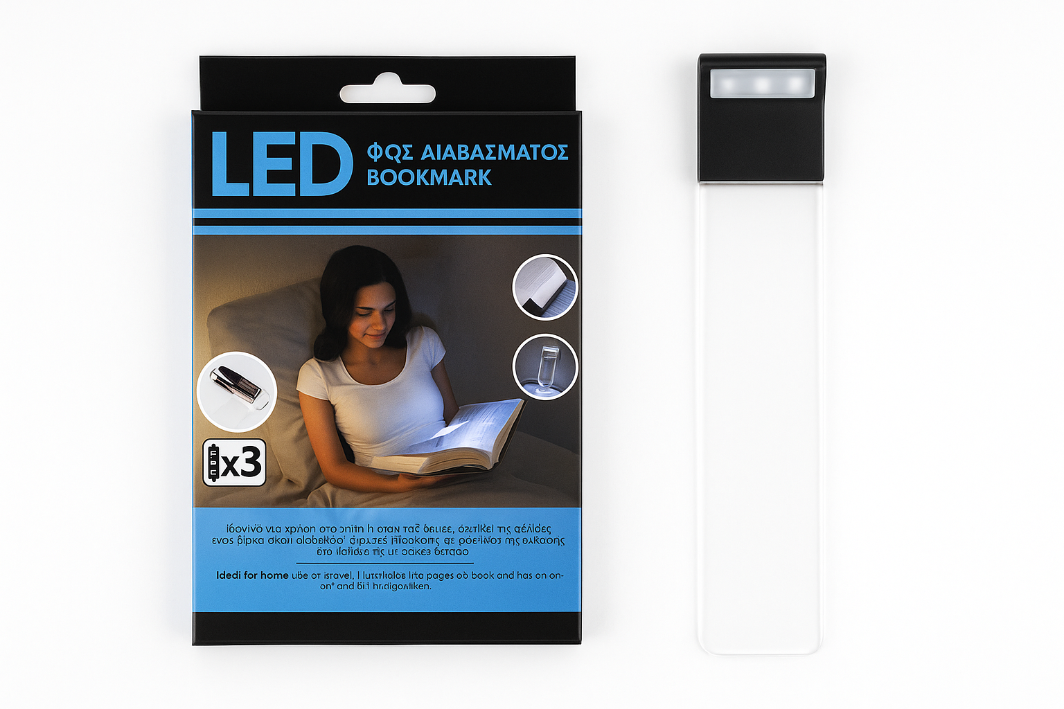 LED lampa za čitanje - originalno pakovanje