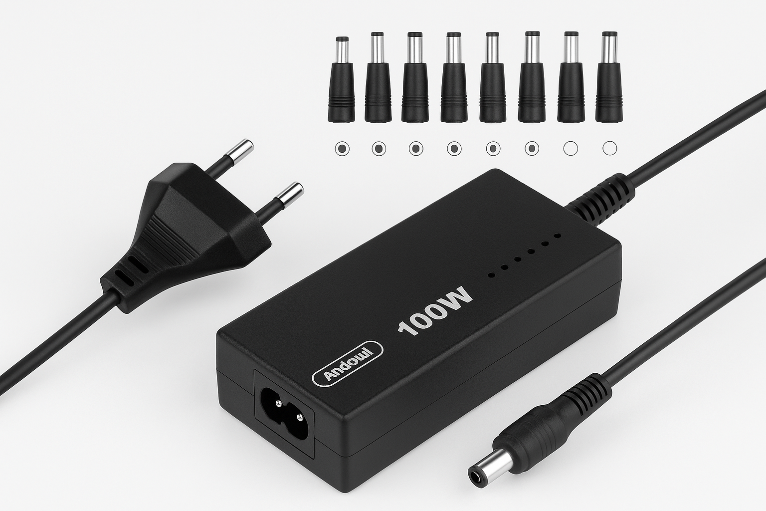 Univerzalni adapter 100W - detalj konektora