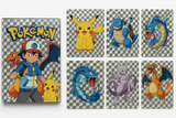 Pokemon Holografske Karte sa Šahovski Uzorkom - Jedinstvena Kolekcija