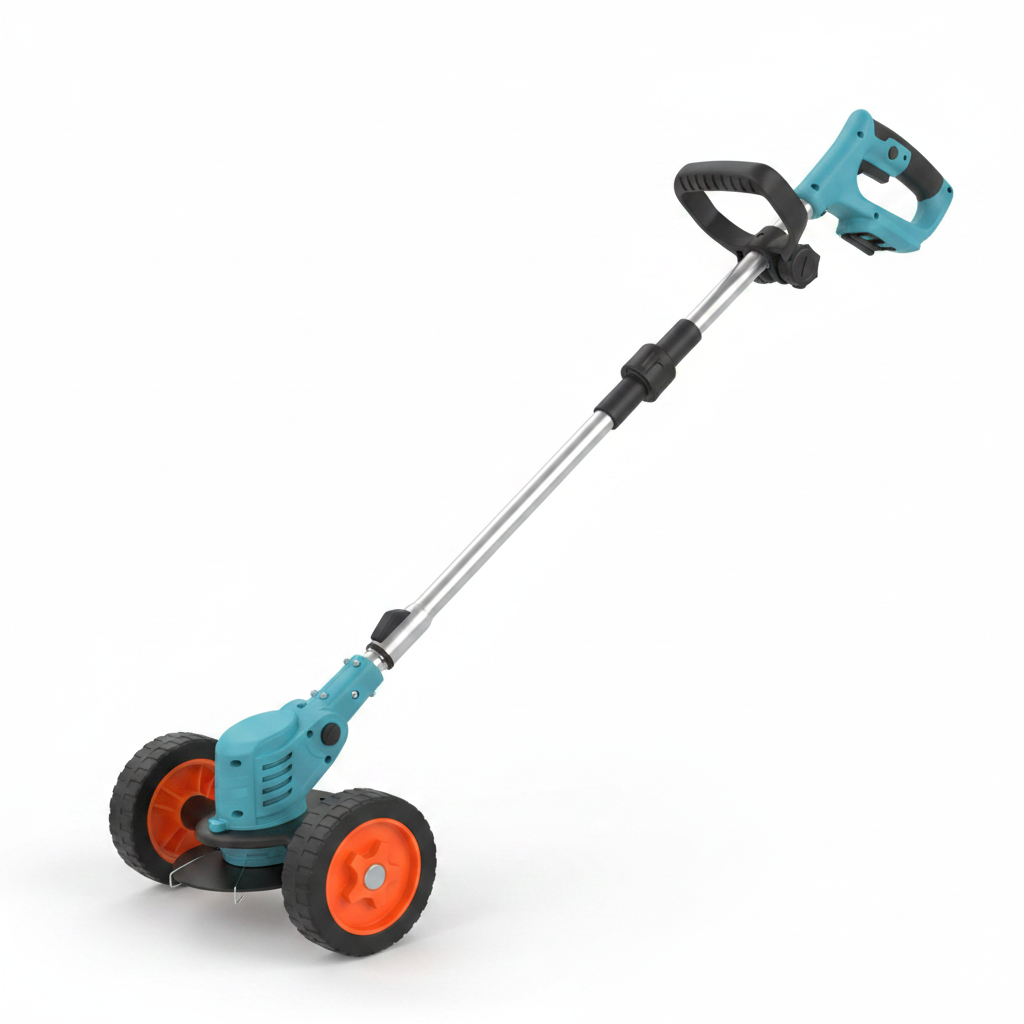 Grass Trimmer Pro – studio bela pozadina