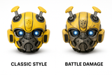 Bumblebee Transformers Kaciga - Klasicni i Battle Damage Stil sa LED Svetlima