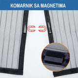 Komarnik za vrata sa magnetima, 100 x 210 cm