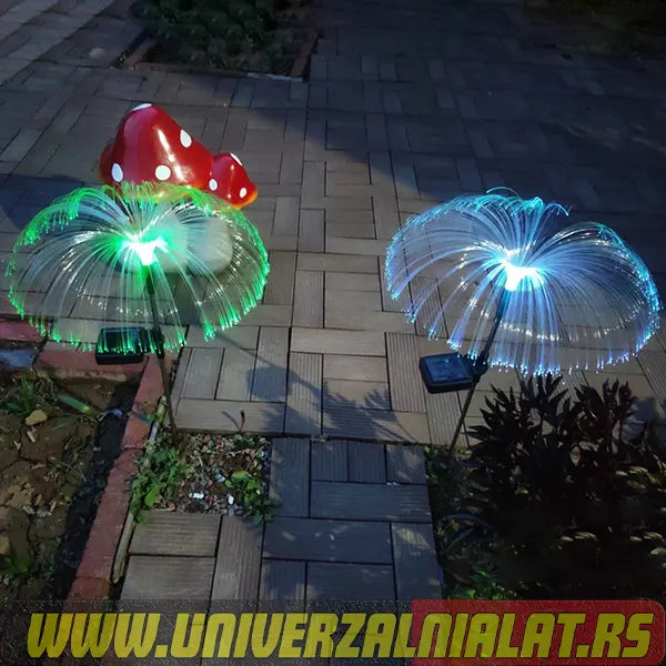 Solarne lampe meduze sa optičkim vlaknima – IP65 – slika 8