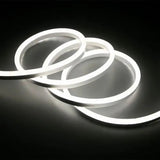 Neon LED traka 5 m bela, IP65, DC 12V