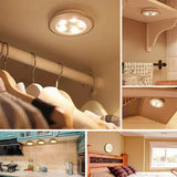 Bežične LED lampe sa daljinskim upravljačem, set od 3