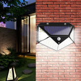 Solarni LED reflektor sa senzorom pokreta, 100 dioda i 3 režima