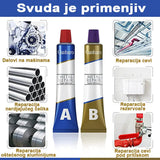 Dvokomponentni lepak za metal i liveno gvožđe, do 150 °C