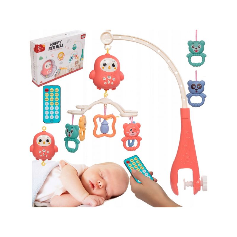 Muzička vrteška za bebe sa visećim figurama