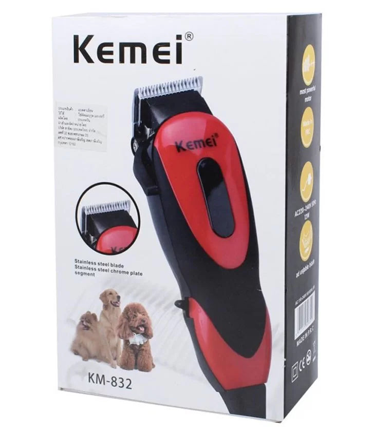 Kemei KM-832 mašinica za pse — keramički noževi - slika 1