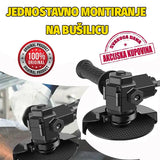 Adapter koji bušilicu pretvara u ugaonu brusilicu