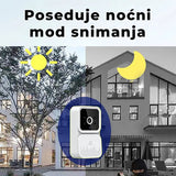 Bežično video zvono sa kamerom, mikrofonom i aplikacijom
