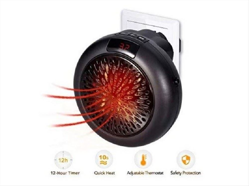 Mini grejalica 1000 W sa termostatom — do 30 m² - slika 1